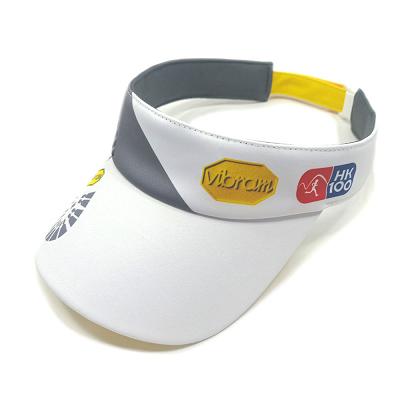 Men's Vibram Sport Visor Hats Grey / White / Yellow | AUD08
