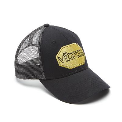 Men's Vibram Trucker Two-Tone Hats Black | AUZ42