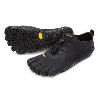 Men's Vibram V-Alpha Hiking Shoes Black | AUS28
