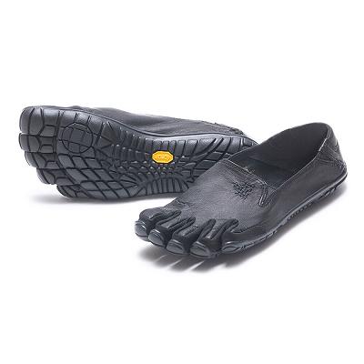Women's Vibram CVT-Leather Casual Shoes Black | AUC17
